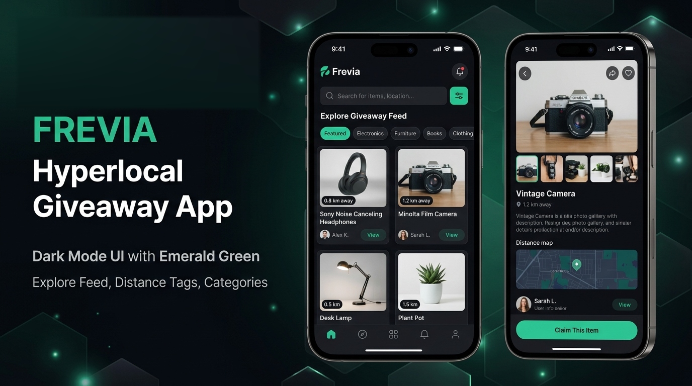 Frevia Mobile Feed Screenshot